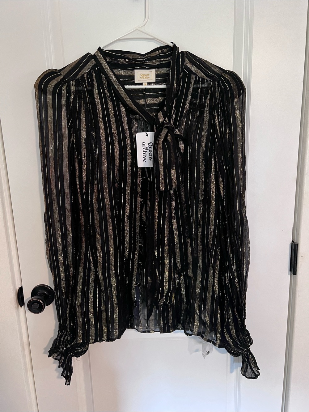 Queens of Archive De Barres Blouse XL NWT